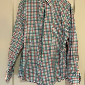Vineyard Vines Pastel Plaid Shirt